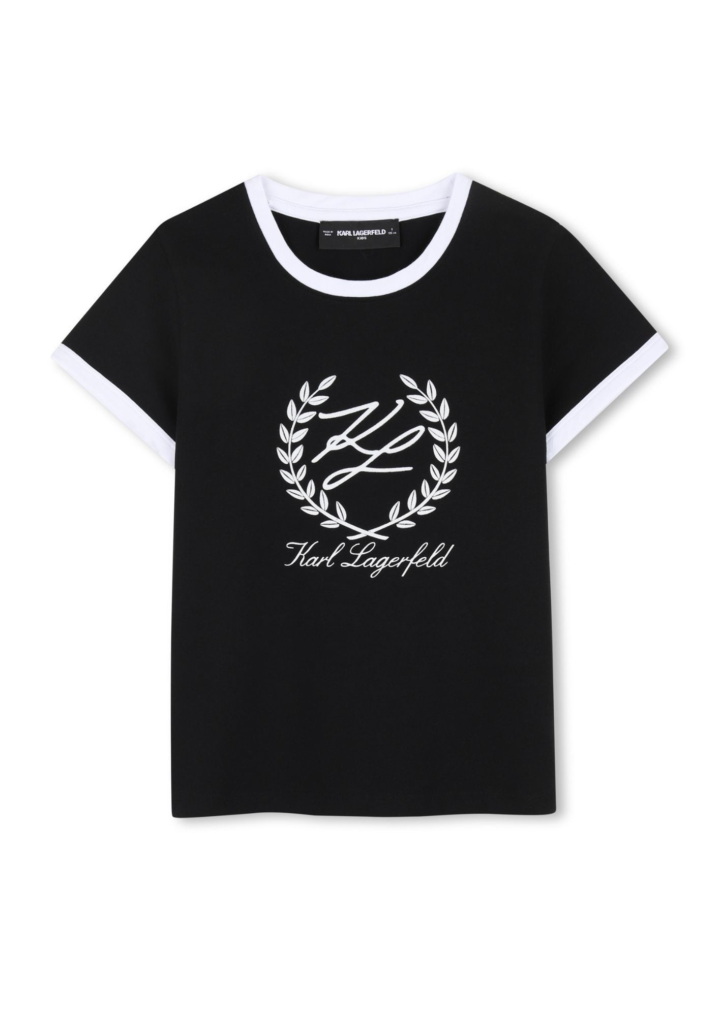 Karl Lagerfeld Contrast Laurel T-shirt