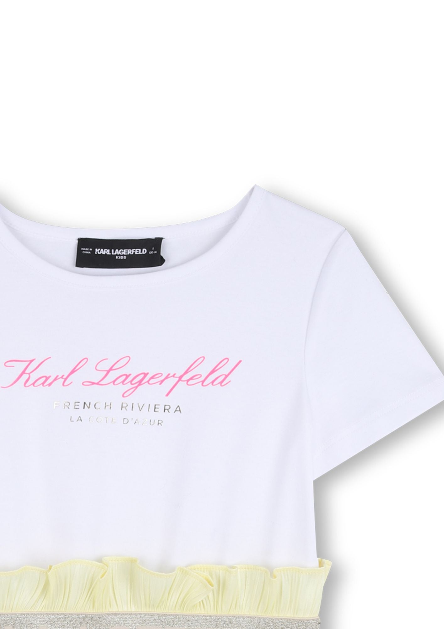 Karl Lagerfeld Butter Yellow Dress