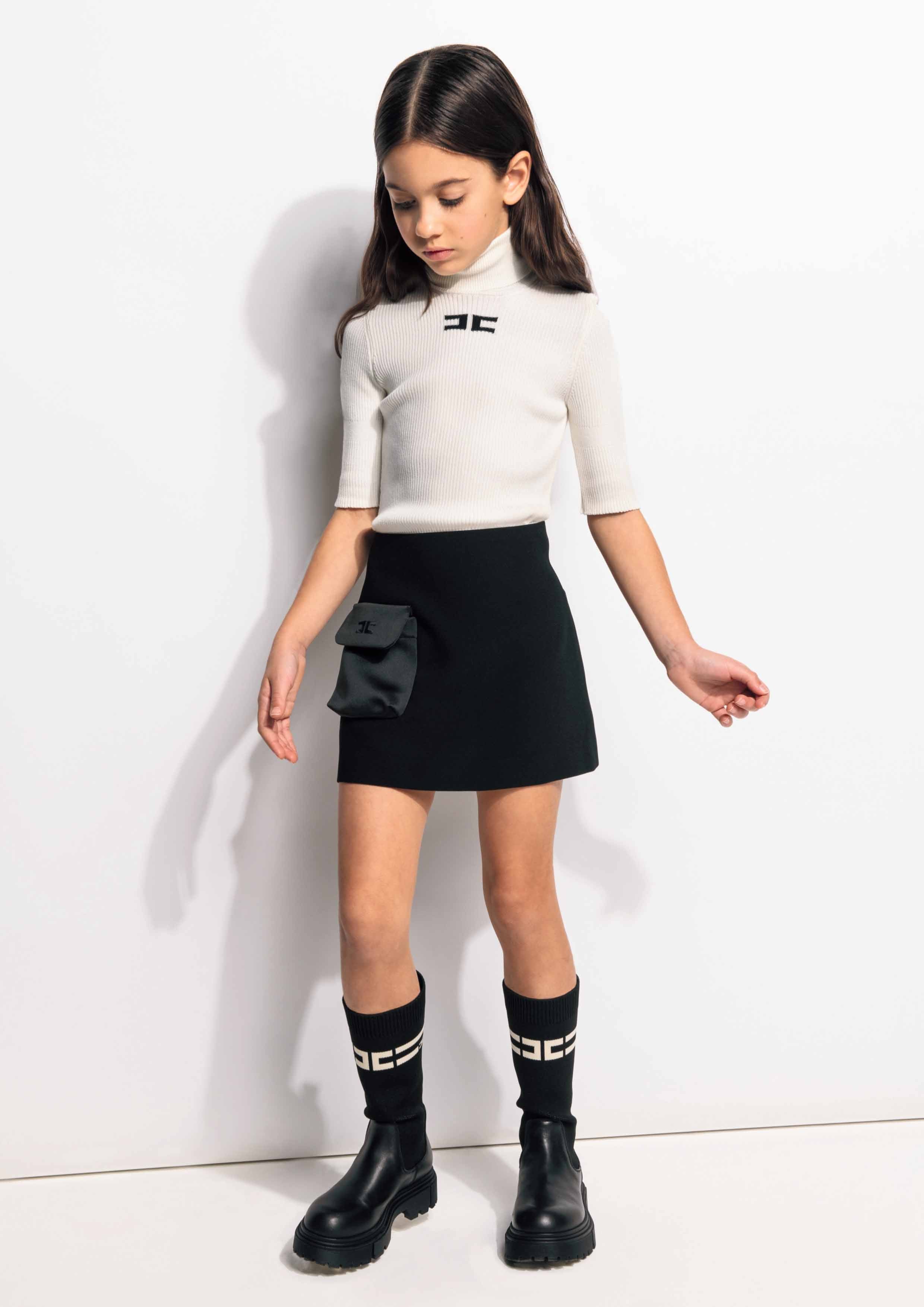 Elisabetta Franchi Volume Pocket skirt