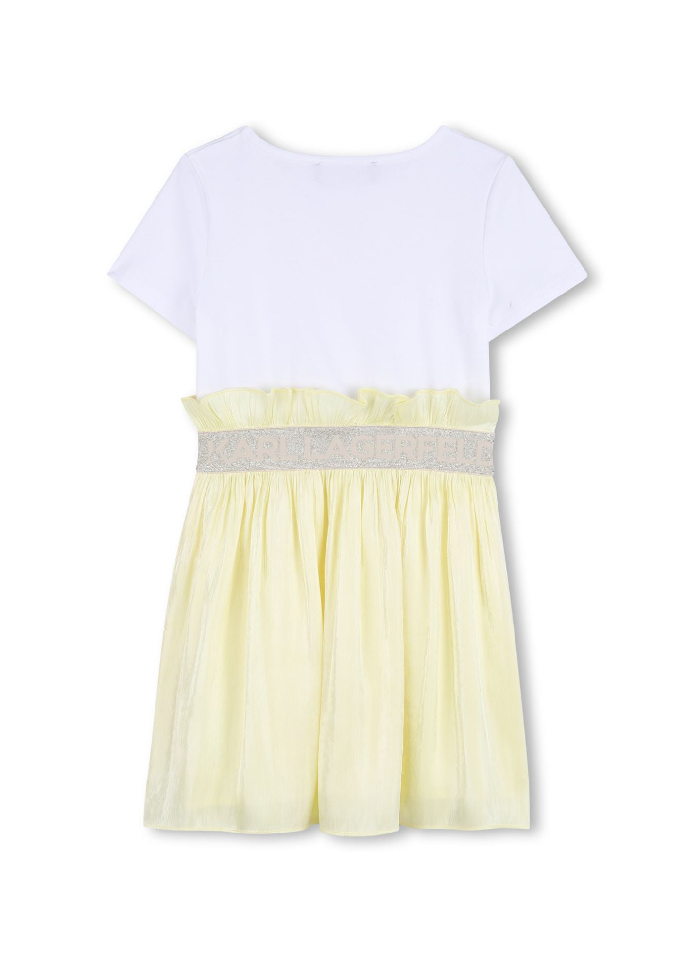 Karl Lagerfeld Butter Yellow Dress