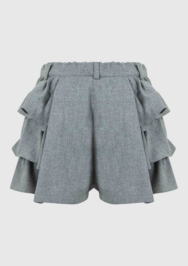 Lapin House Grey Sparkle Shorts