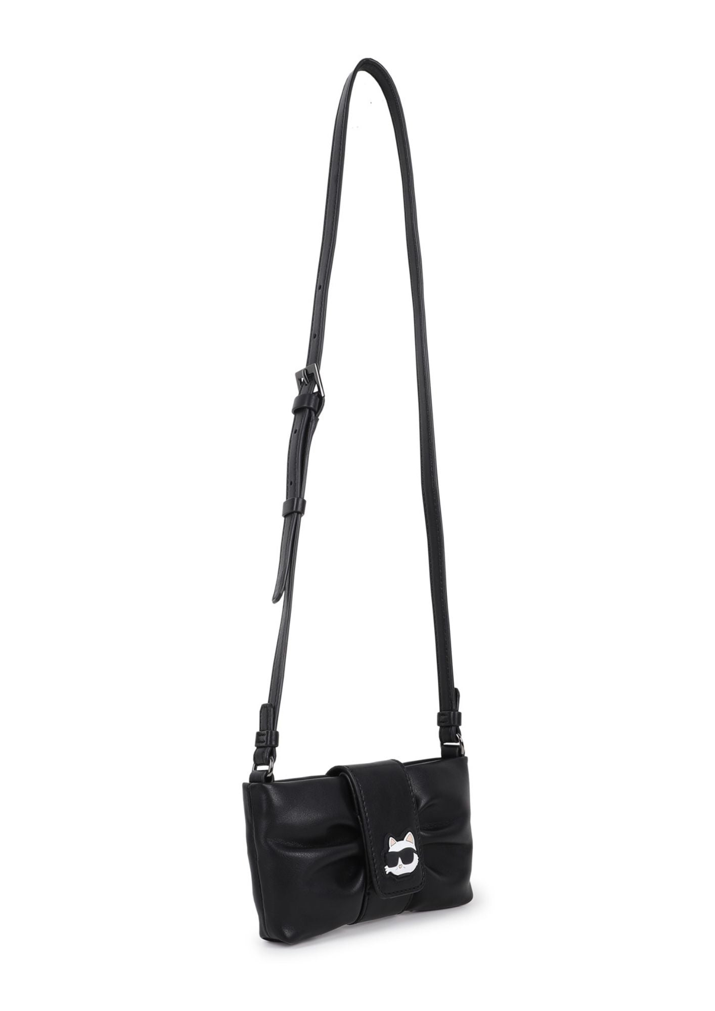 Karl Lagerfeld Black Crossbody Bow Bag