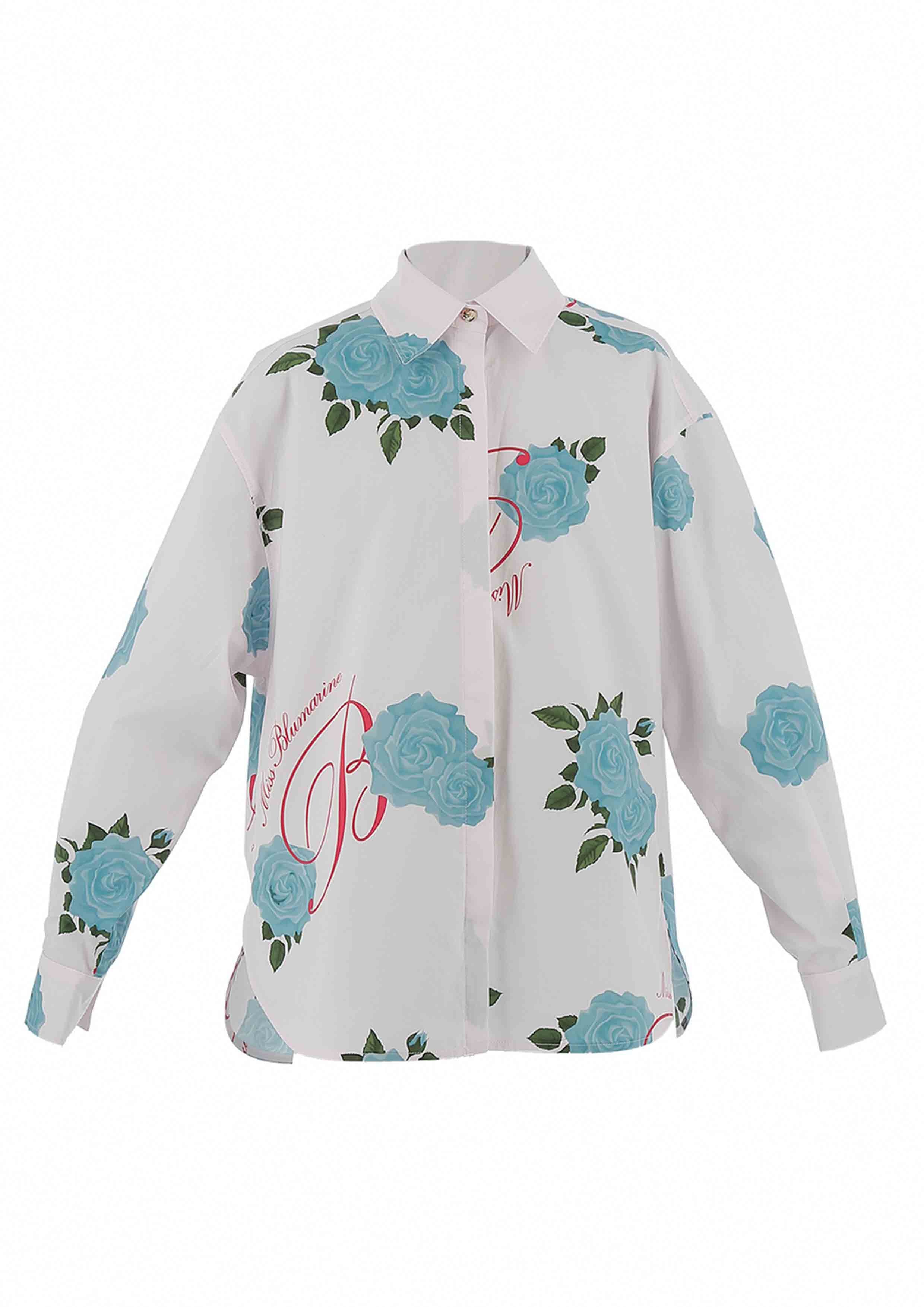 Miss Blumarine Floral print Shirt