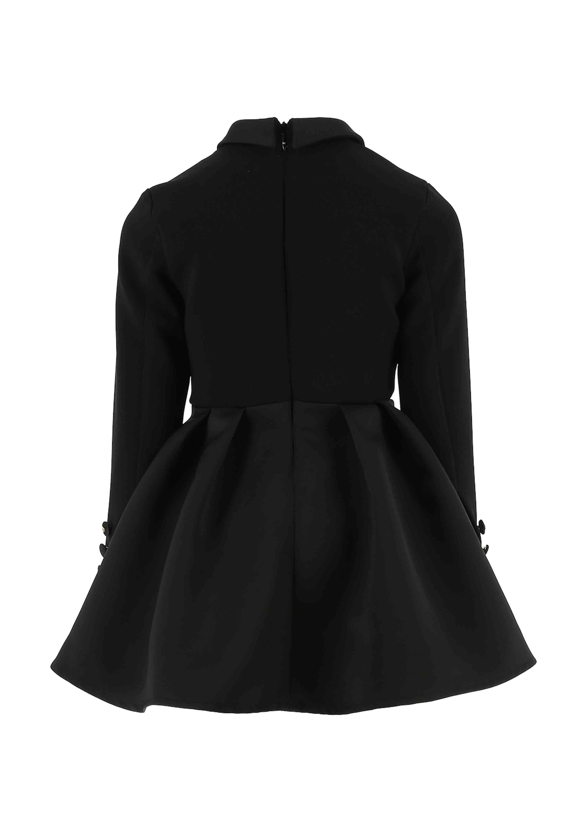 Elisabetta Franchi Lapels Black Dress