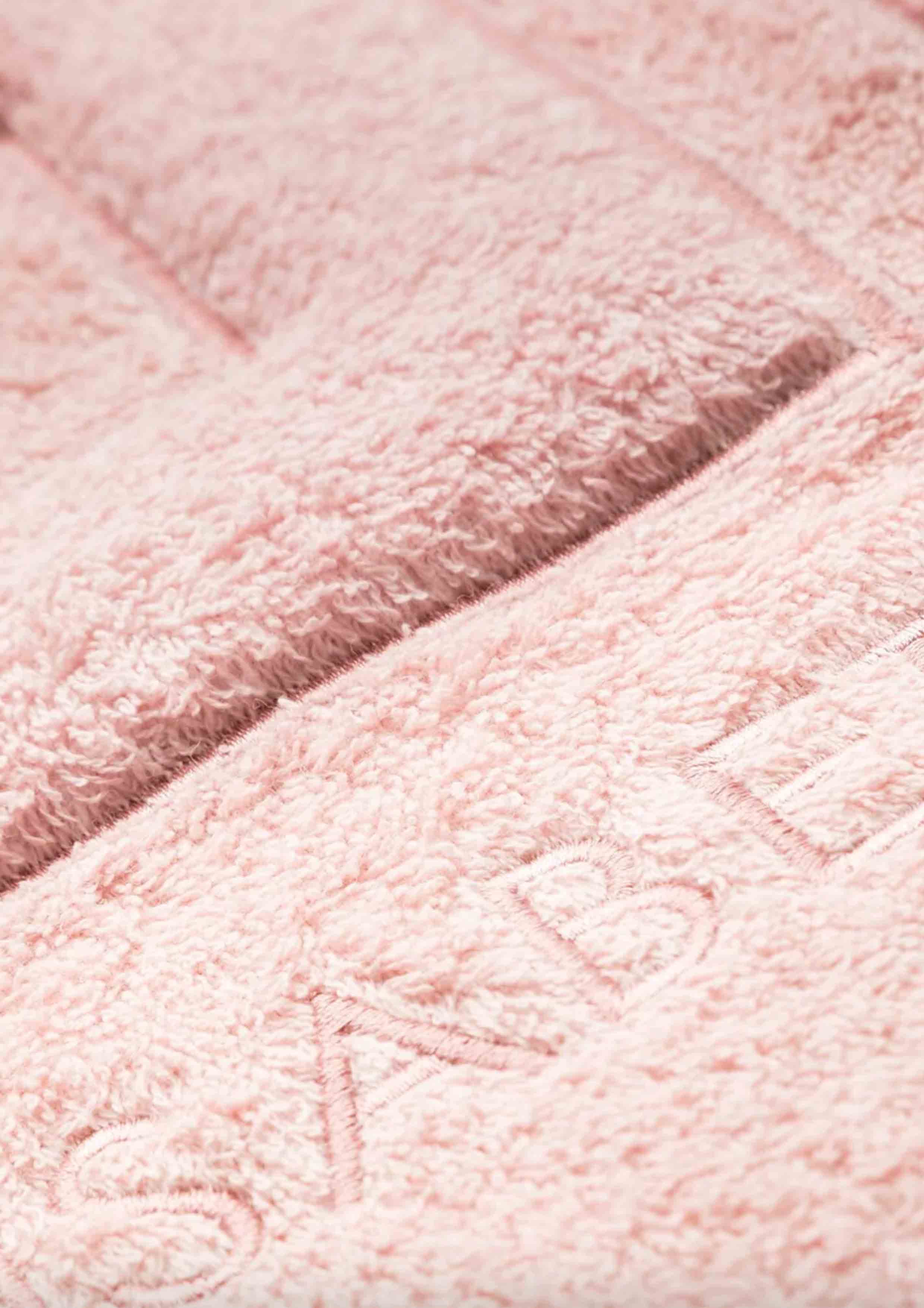 Elisabetta Franchi Light Pink Logo Towel