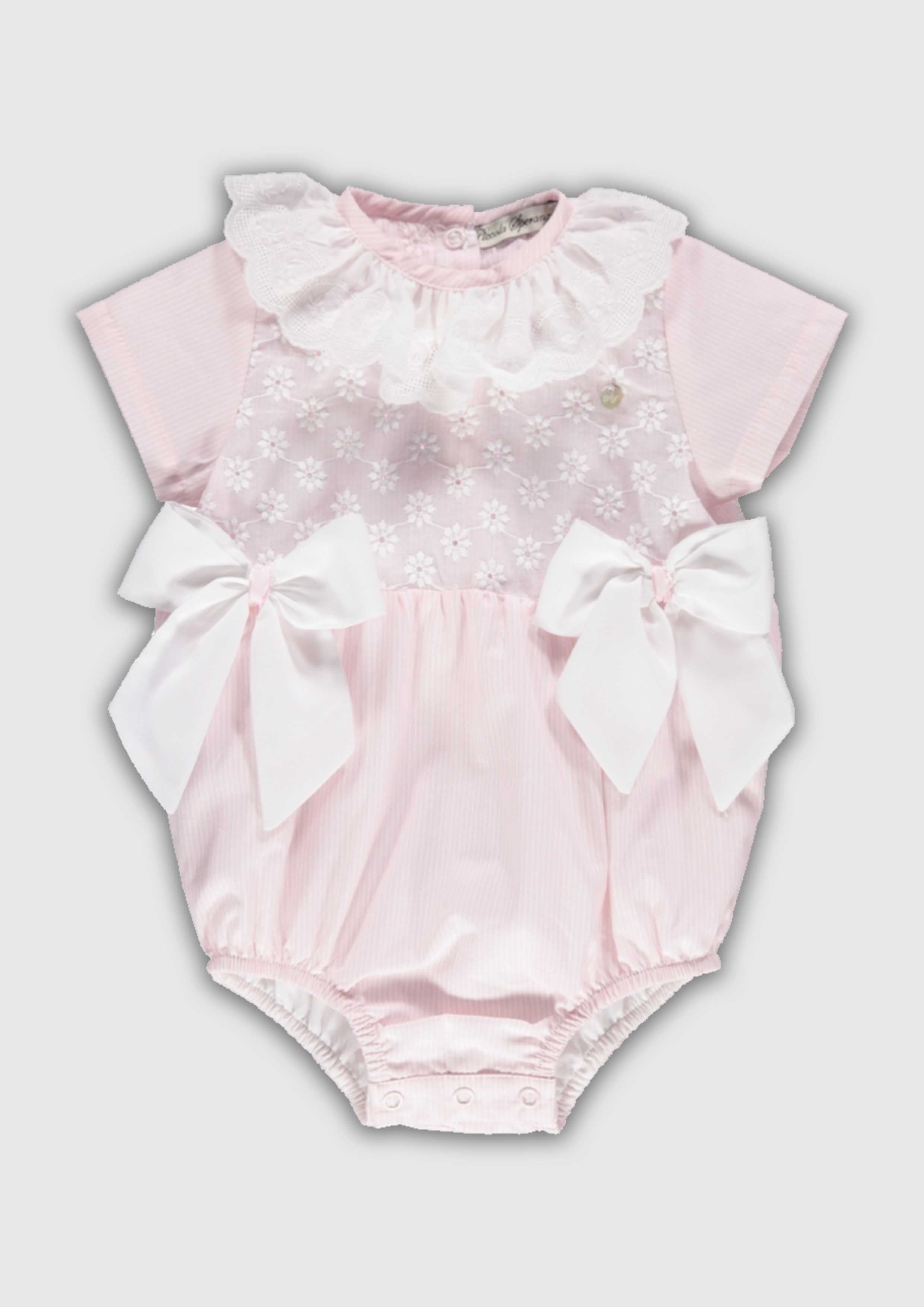 Piccola Speranza Pink Onesie
