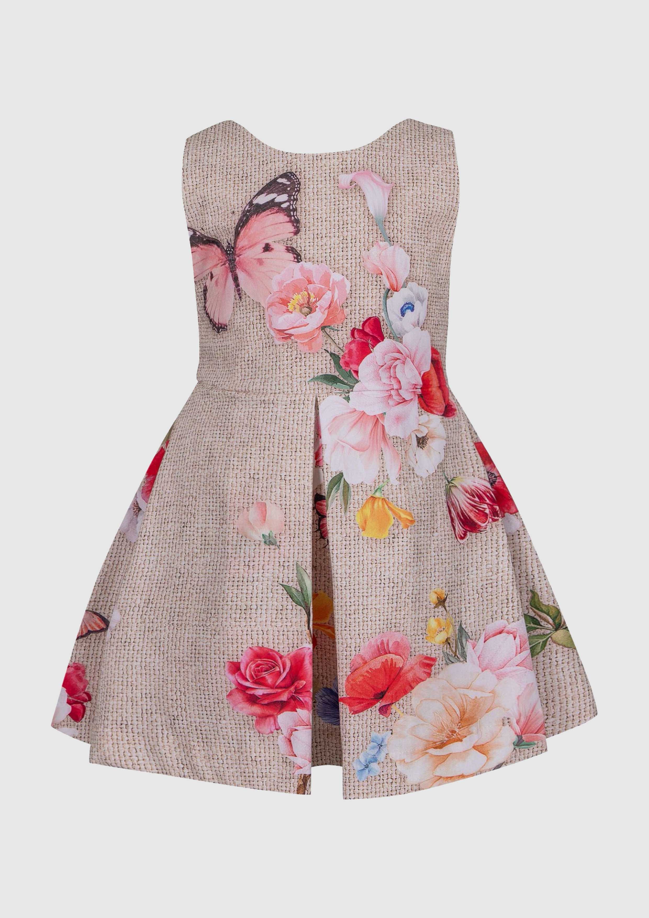 Lapin House Beige Dress