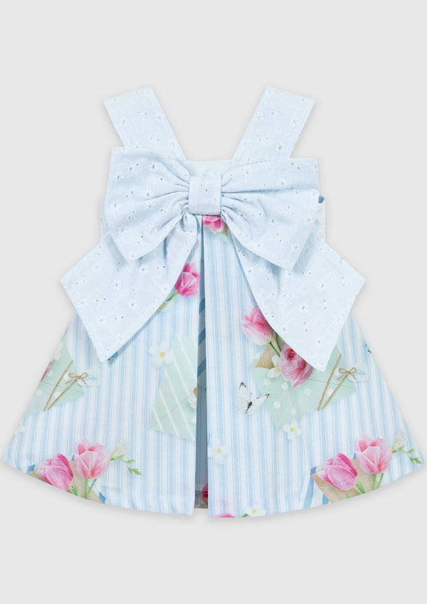 Lapin House Tulips Bow Dress