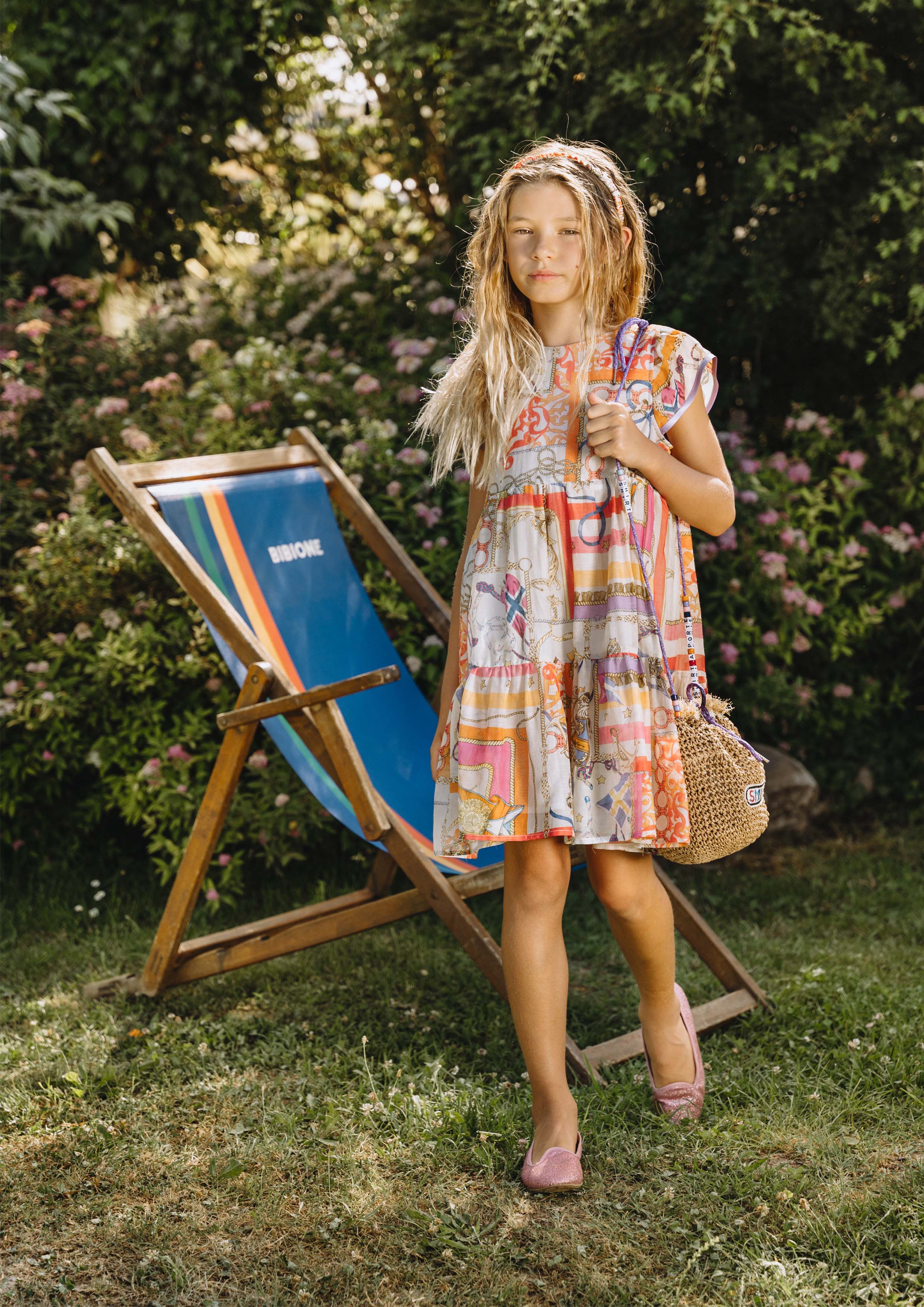 Shirtaporter Silk Nautical Dress