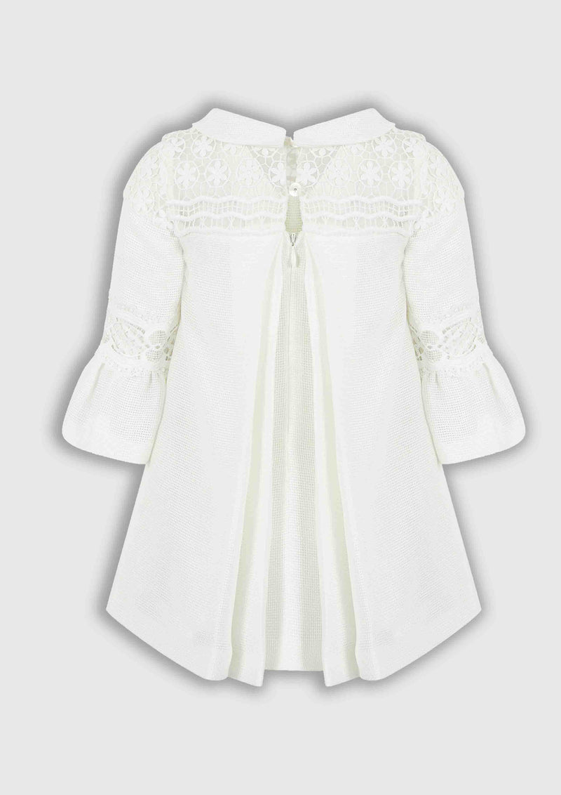 Lapin House Ivory Silk Blend Dress