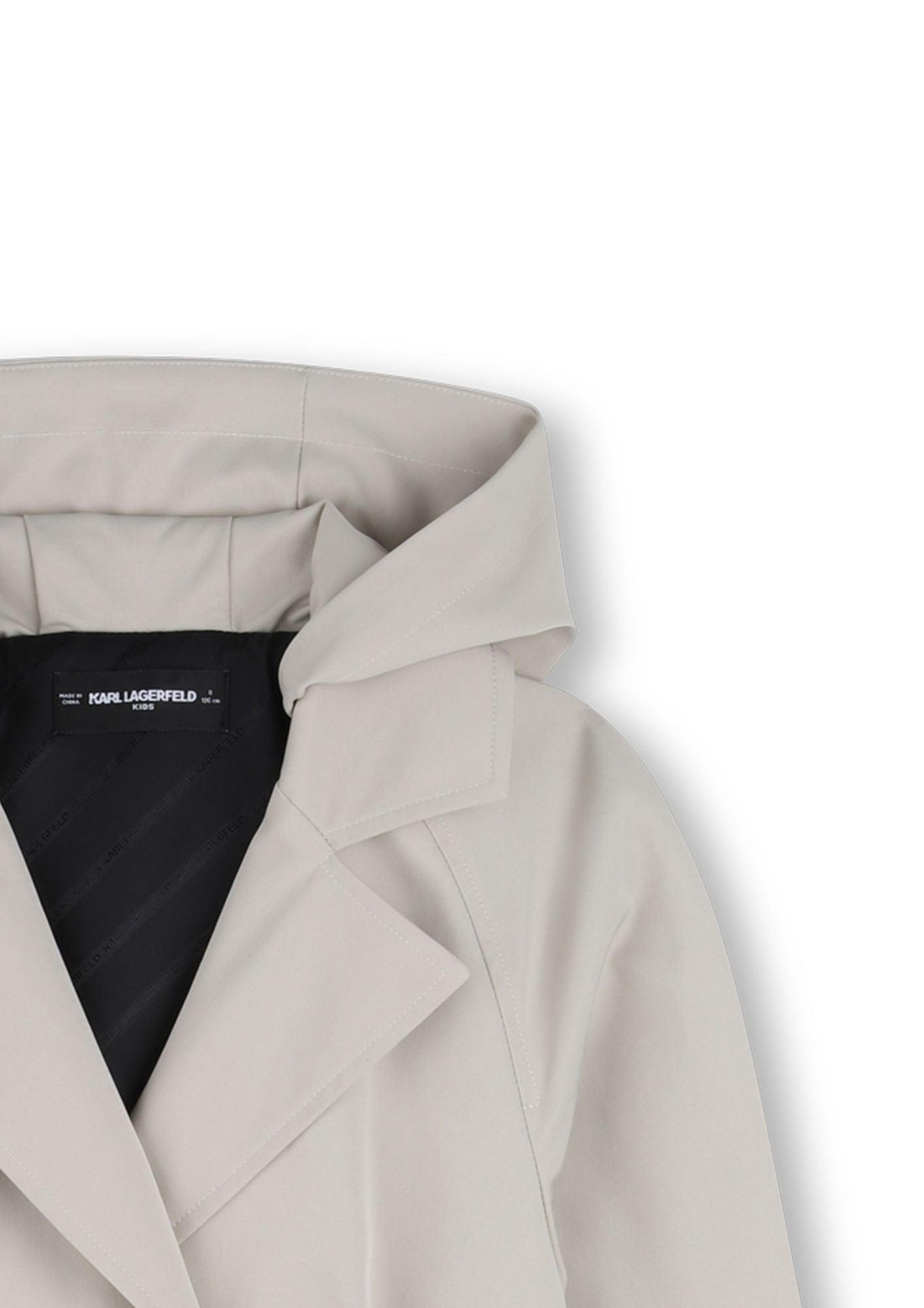 Karl Lagerfeld Beige Trench