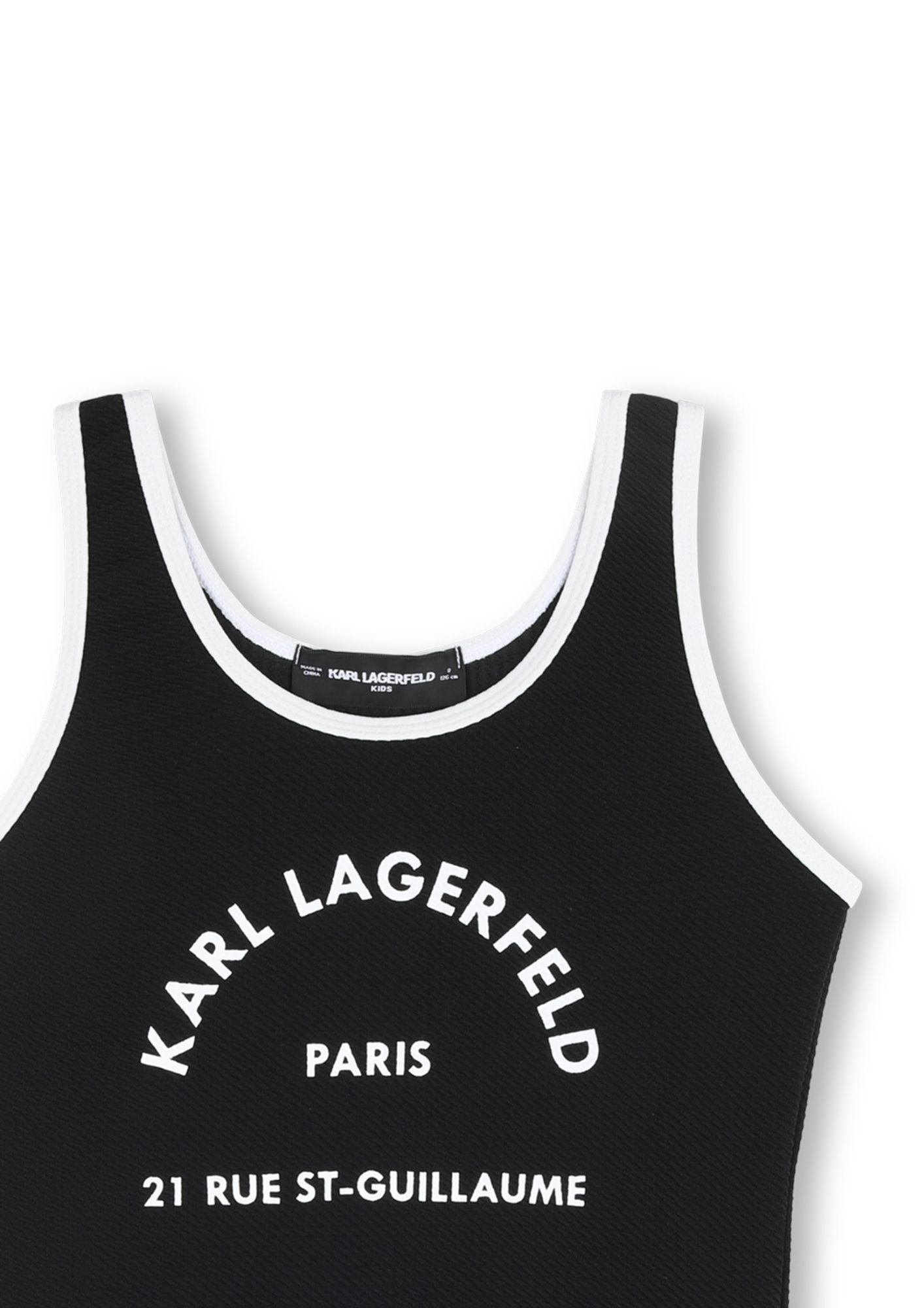 Karl Lagerfeld Contrast Swimming Costume