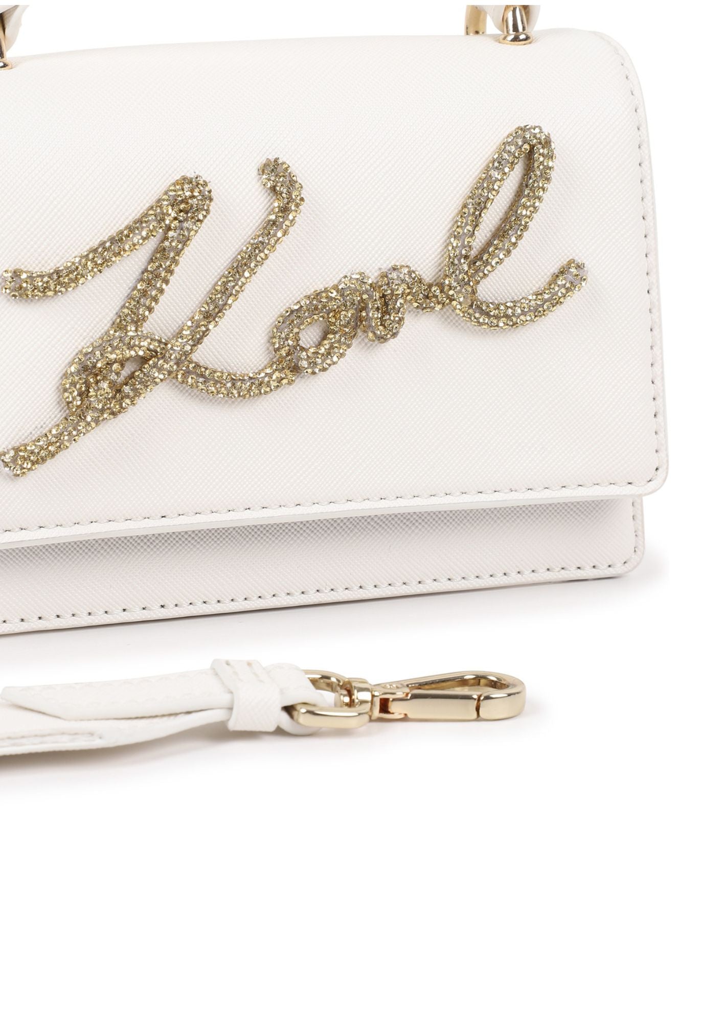 Karl Lagerfeld Off-White Crossbody bag