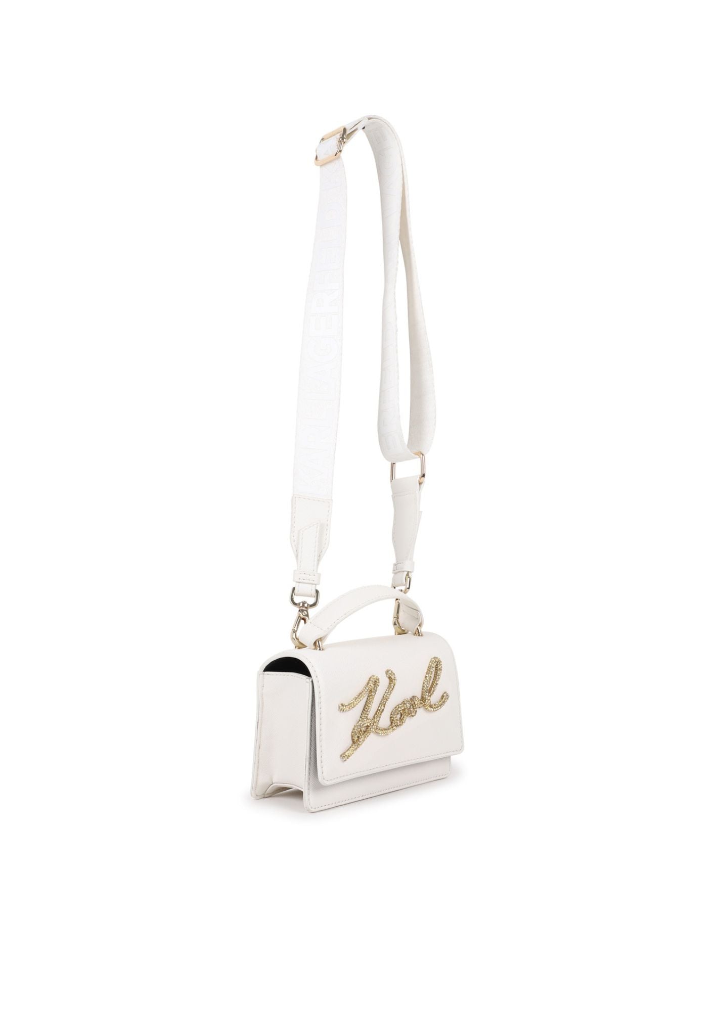 Karl Lagerfeld Off-White Crossbody bag