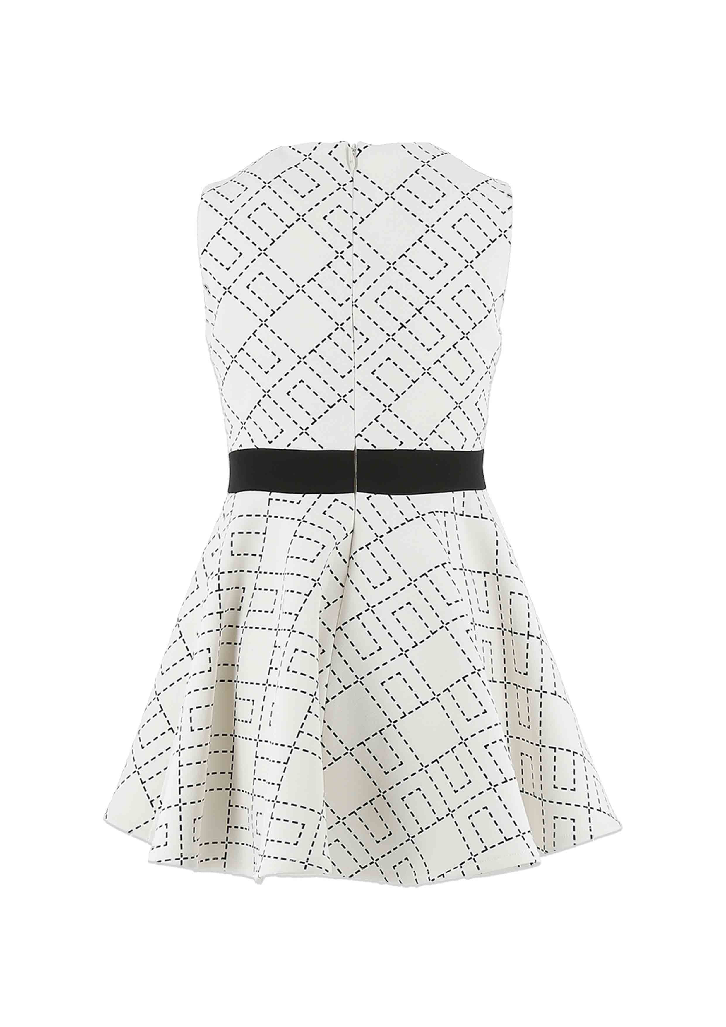 Elisabetta Franchi Logo Print Dress