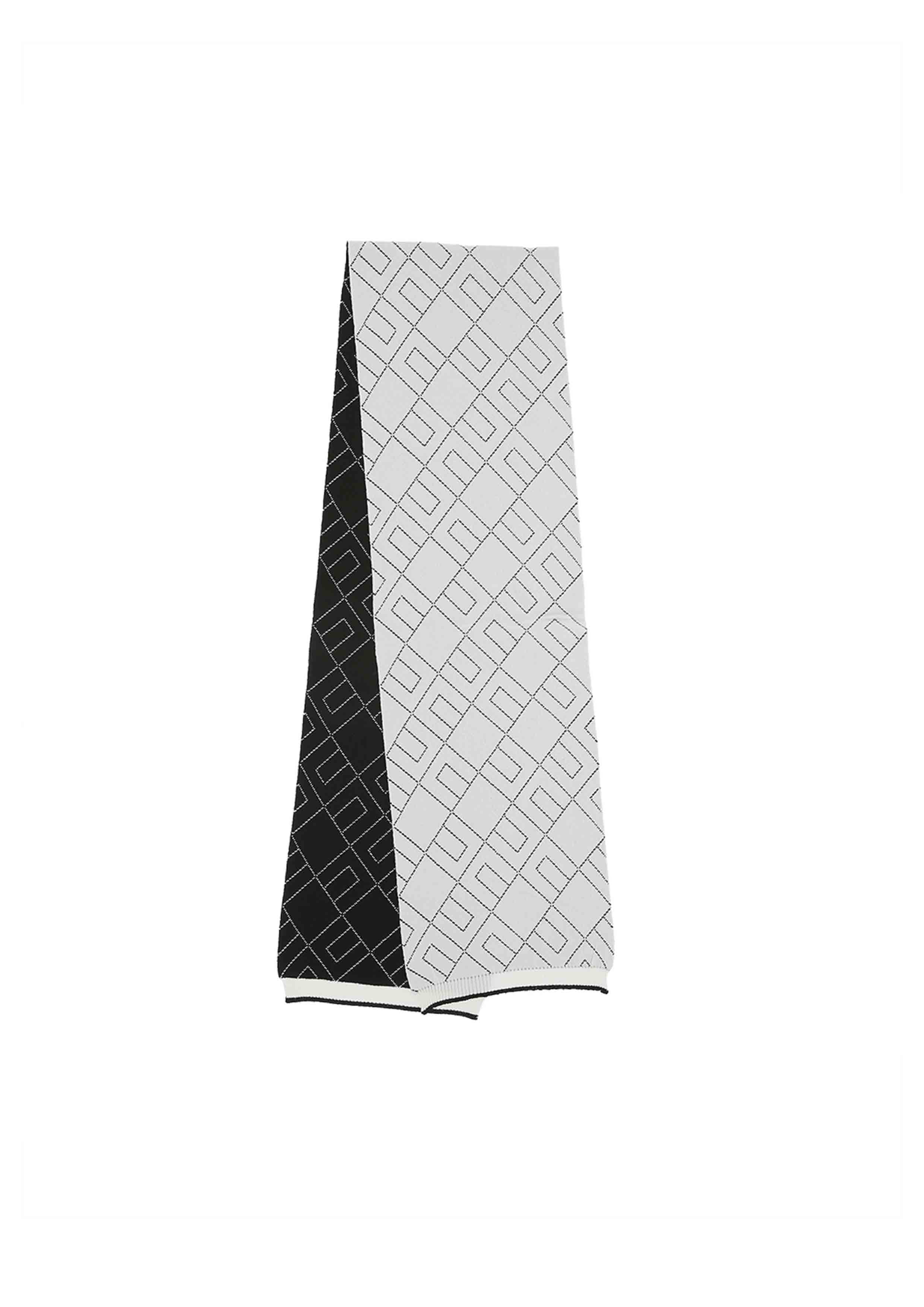 Elisabetta Franchi Logo Print Knitted Scarf