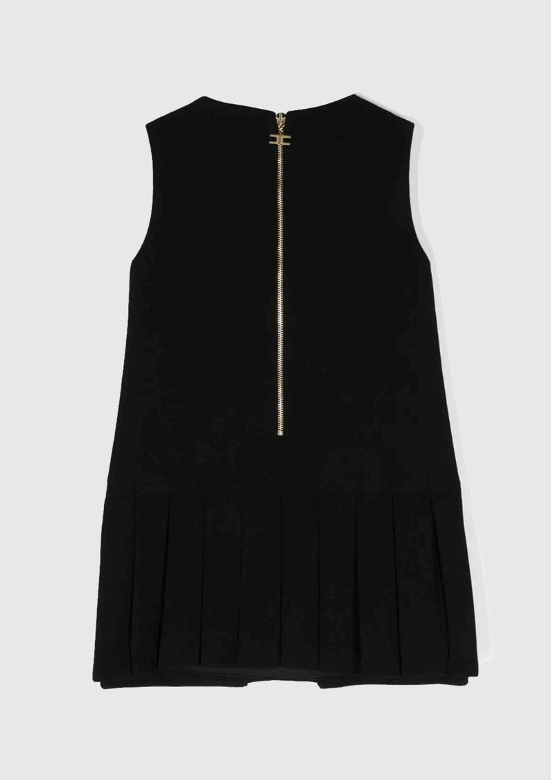 Elisabetta Franchi Black Pocket Dress