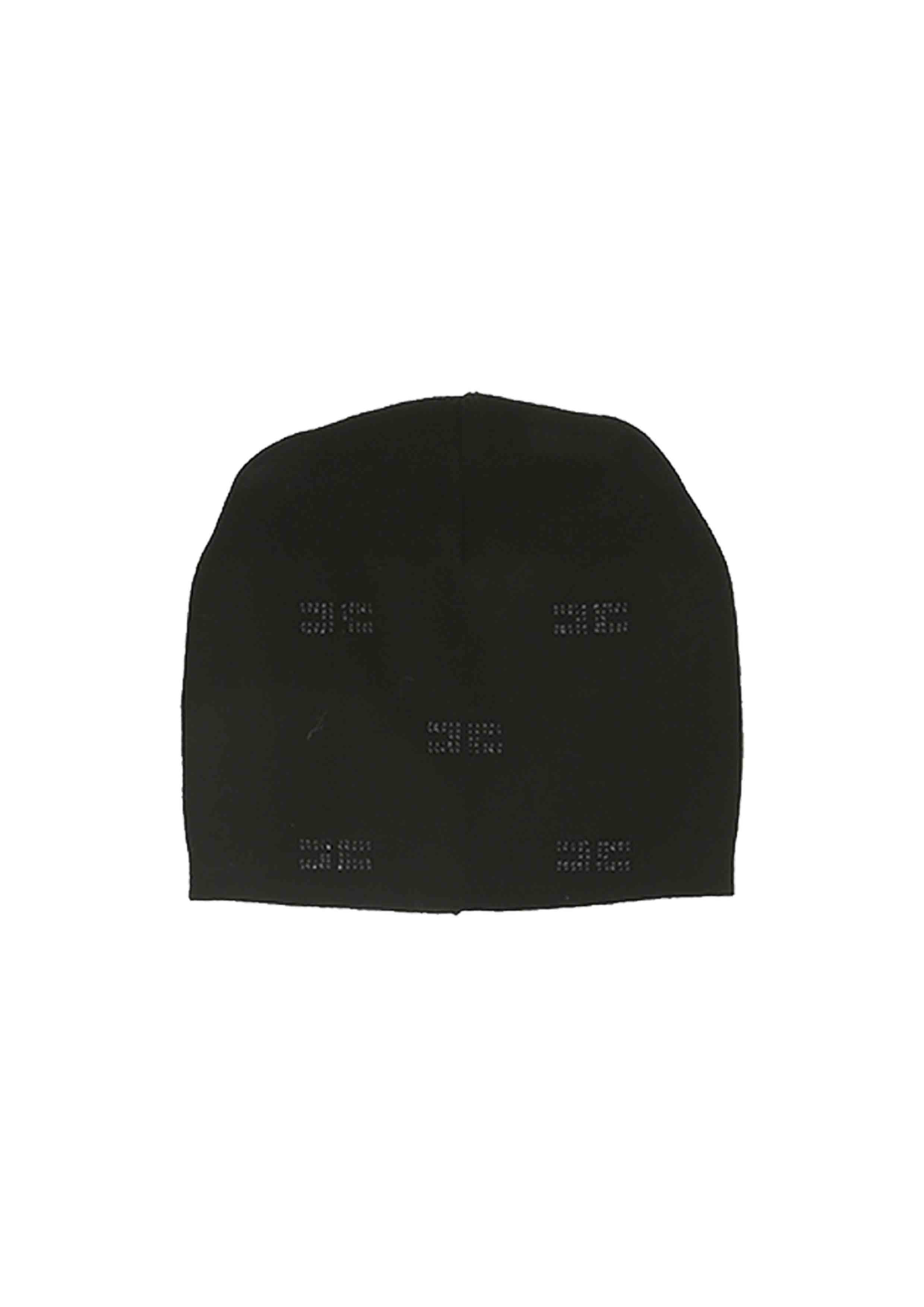 Elisabetta Franchi Rhinestones Logo Hat