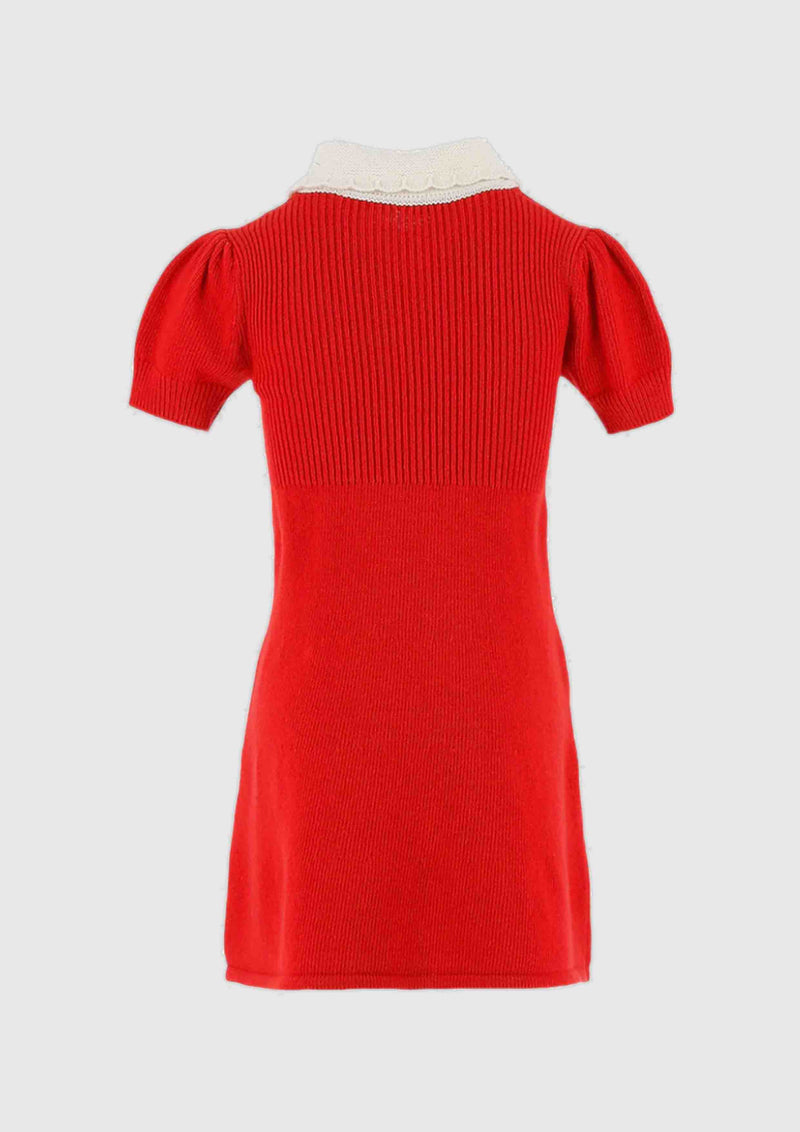 Philosophy Red Knitted Dress