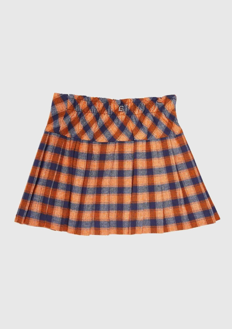 Ermanno Scervino Check Mini Skirt
