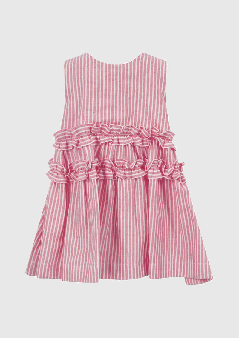 Lapin House Pink Stripe Dress