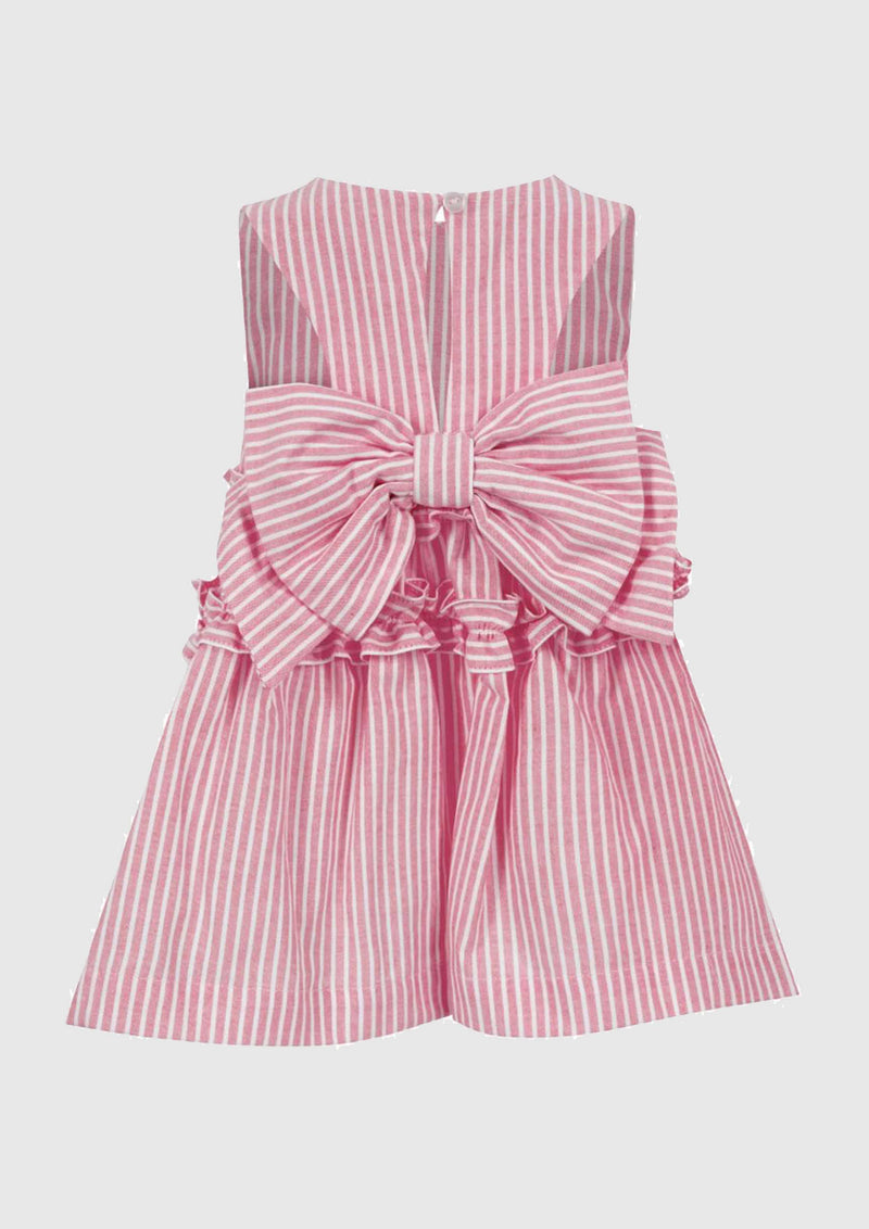 Lapin House Pink Stripe Dress