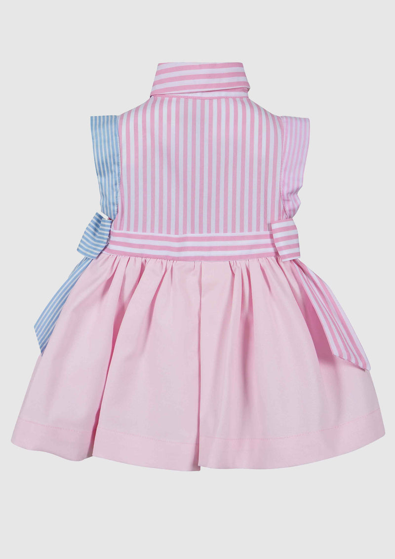 Lapin House Pink and Blue Dress