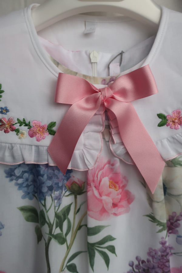 Baby A Floral Dress - Tiny Models