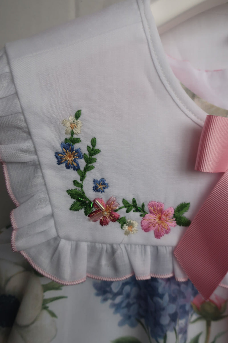 Baby A Floral Dress - Tiny Models