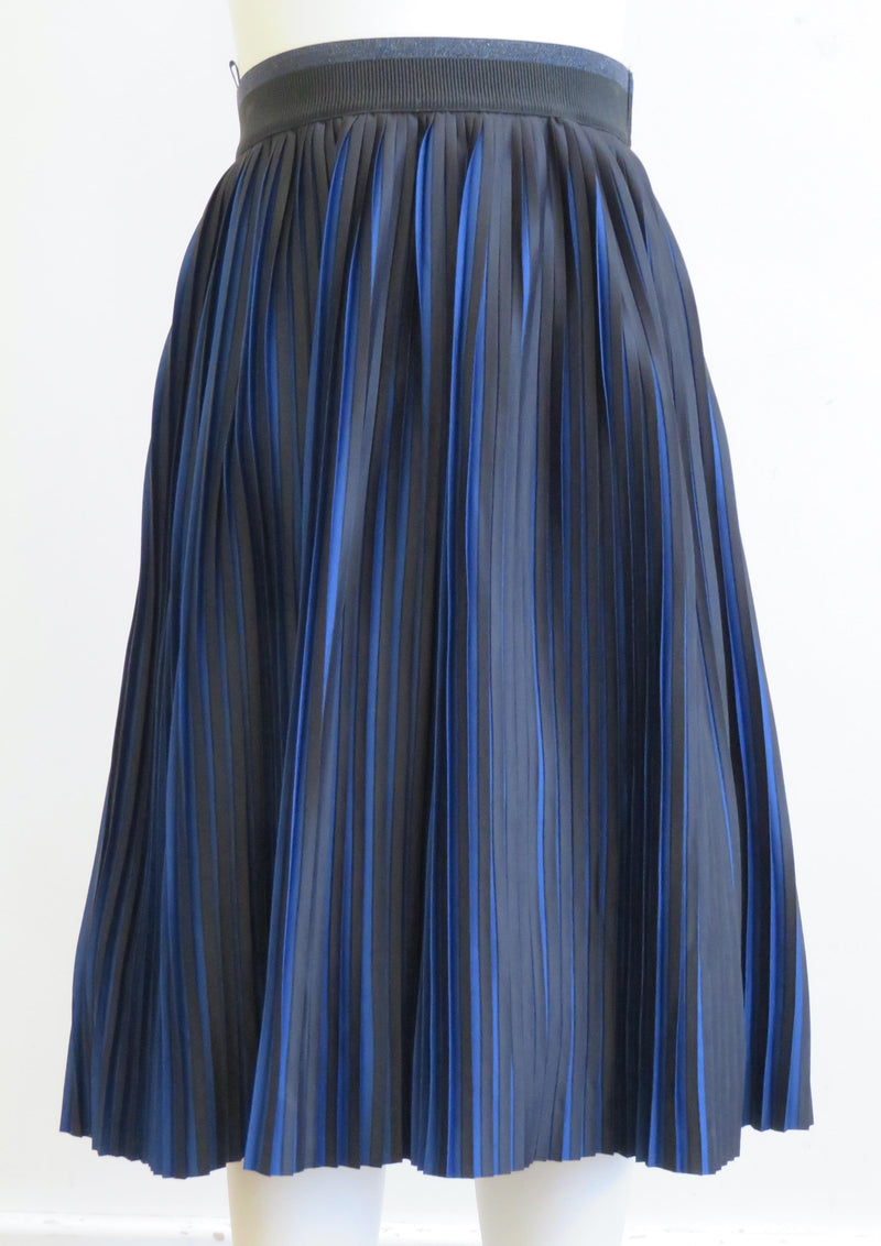 Black and blue pleated skirt - Tiny Models