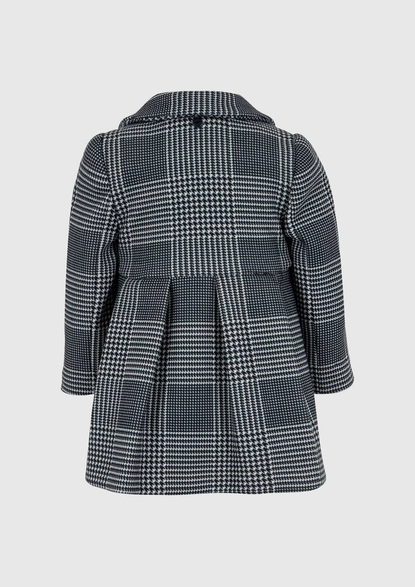 Black and White houndstooth Coat - Tiny Models