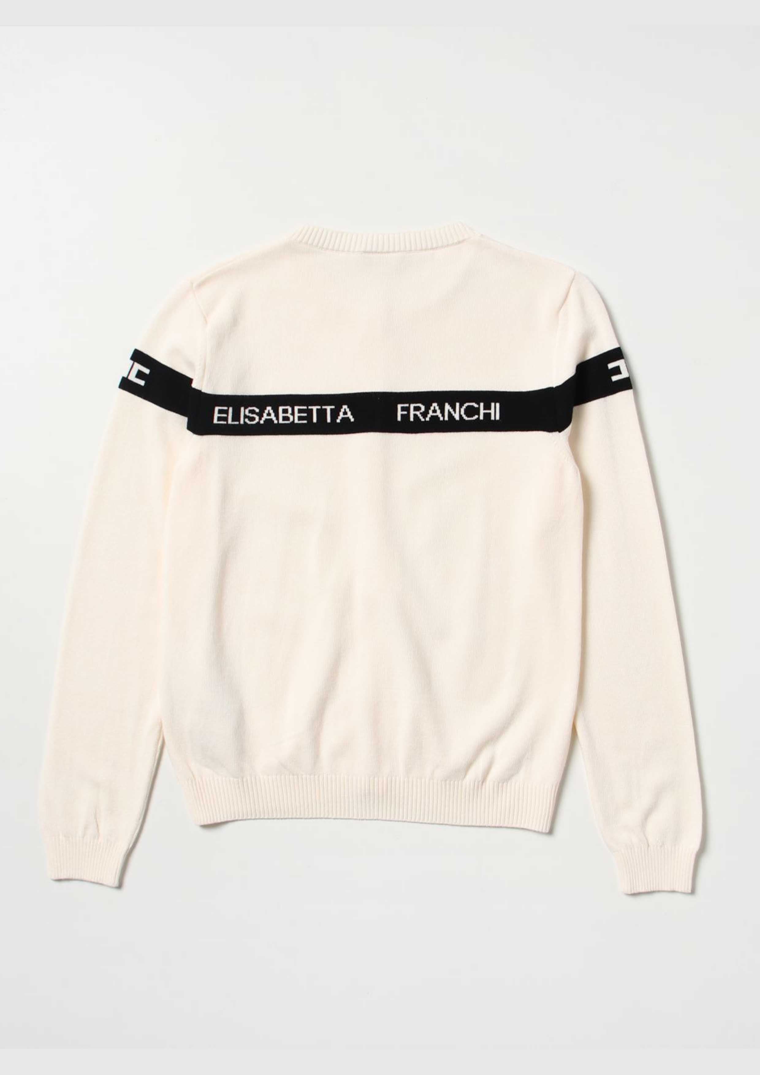 Branded Ivory Cardigan - Tiny Models