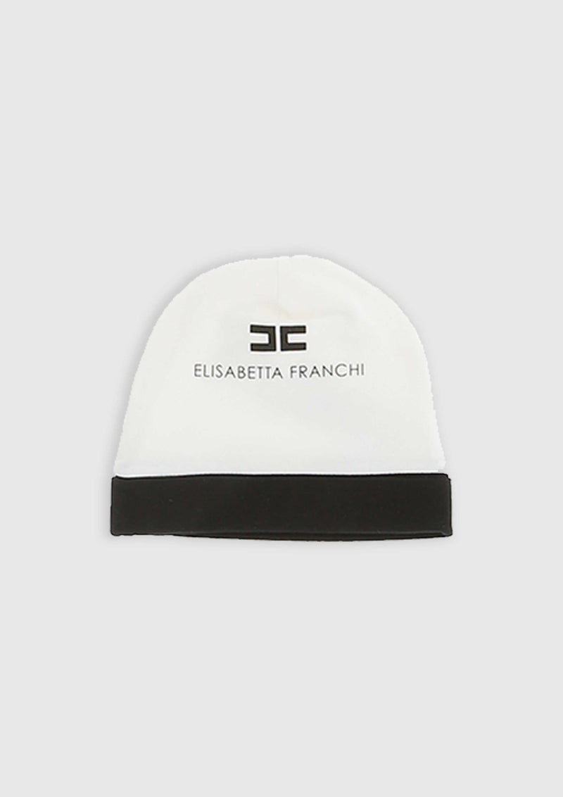 Elisabetta Franchi black/ivory hat