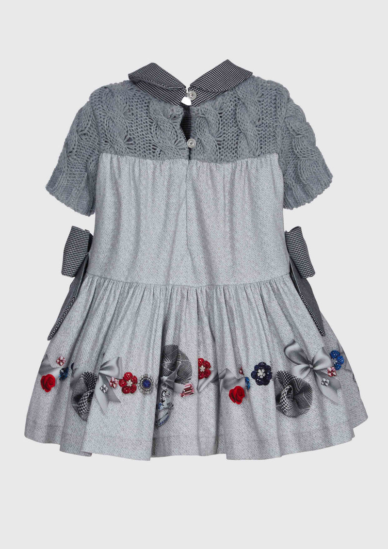 Flowers and bows dress
